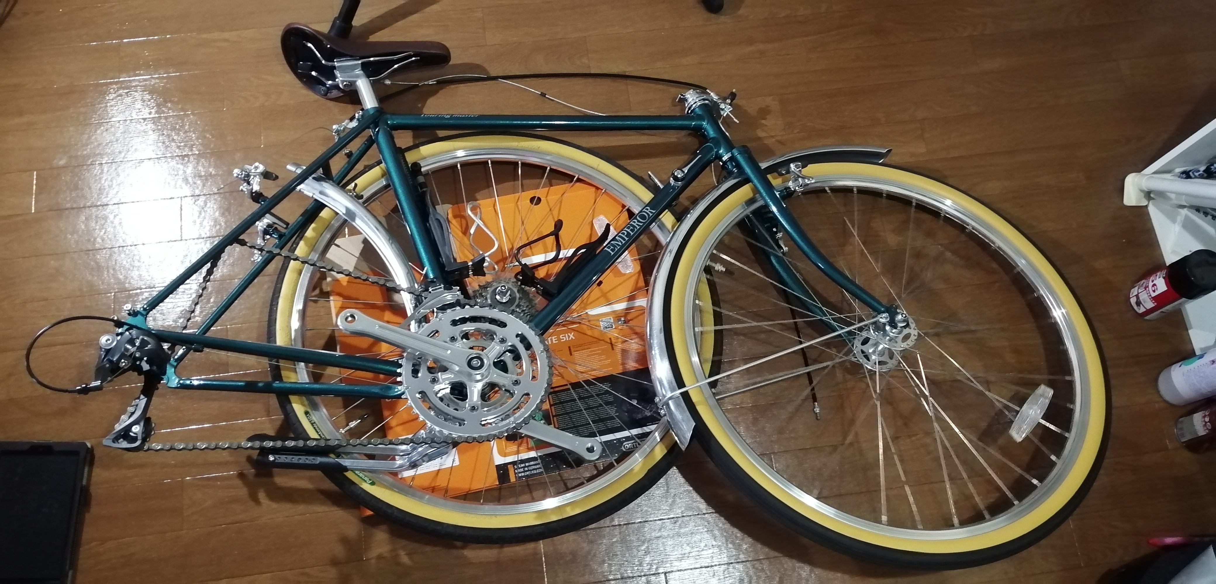 ランドナーでフォーク抜き輪行 | 夏風邪ライフスタイル